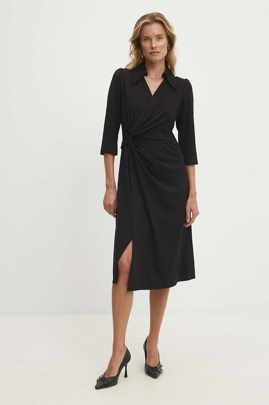 Answear Lab sukienka 661699.hos czarny WZ24