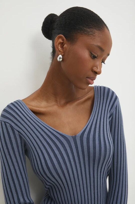 Answear.LAB sukienka NG65004.hos niebieski