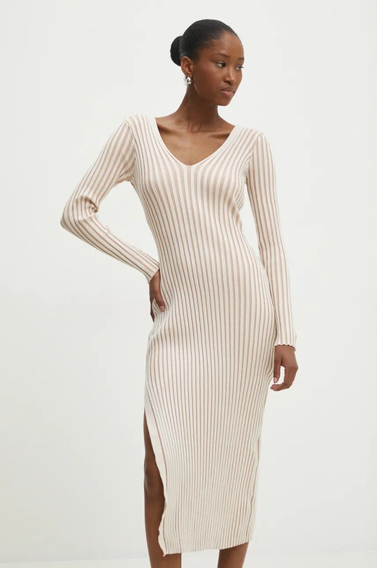 Oblečení Šaty Answear.LAB NG65004.hos béžová