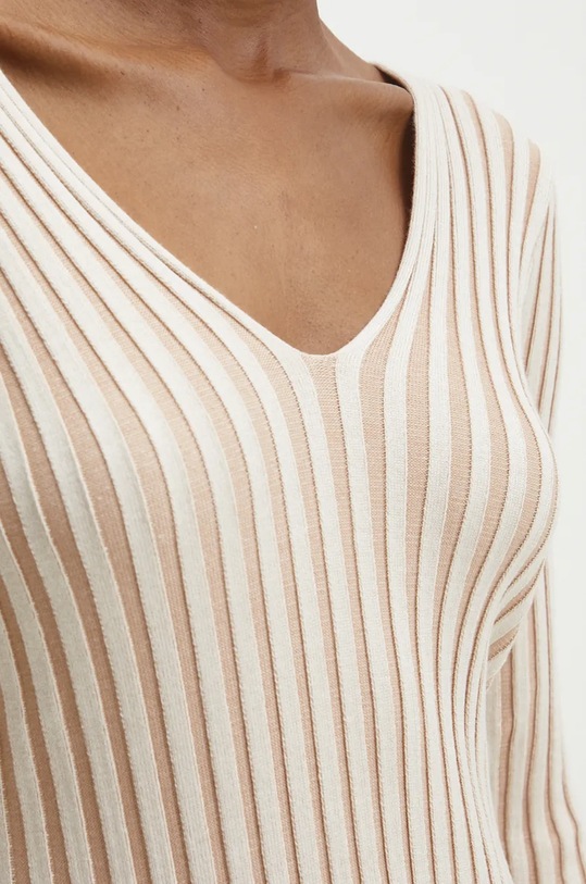 Šaty Answear.LAB NG65004.hos béžová