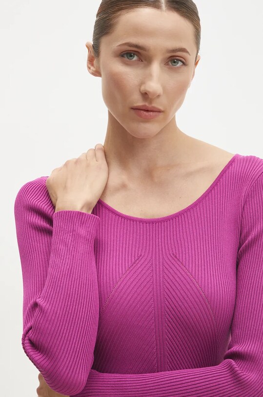 Answear.LAB sukienka fioletowy DZ93315.hms