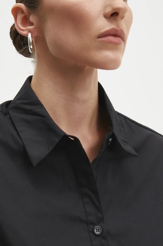 Bavlněné šaty Answear.LAB 16237yr.fkk černá