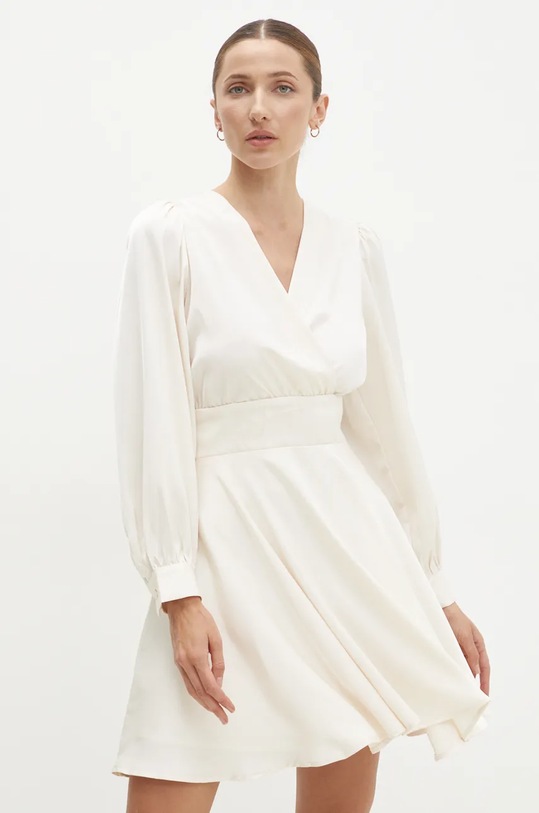 Šaty Answear.LAB mini béžová 23337lr.FKK