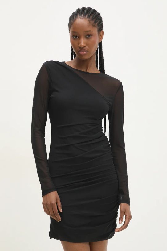 Answear Lab rochie mini negru 31993.TLK