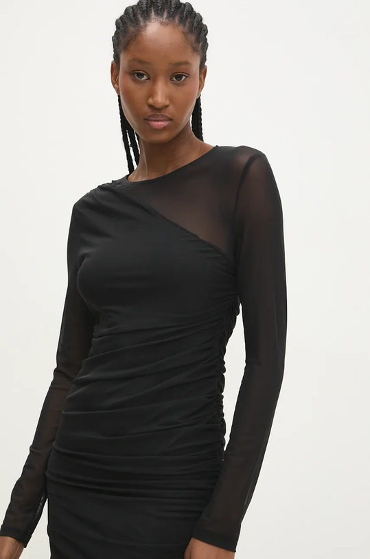 Answear Lab rochie negru 31993.TLK
