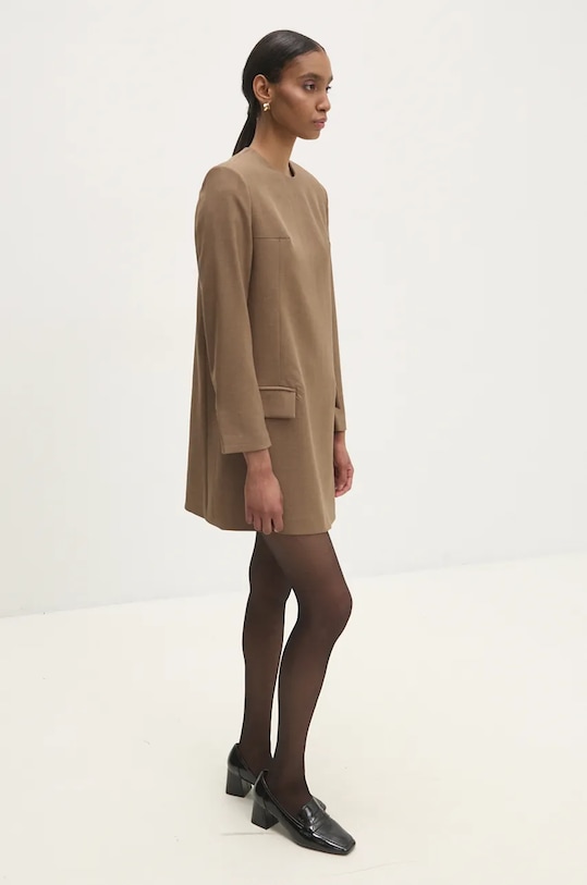 Φόρεμα Answear.LAB μπεζ b9662.ios