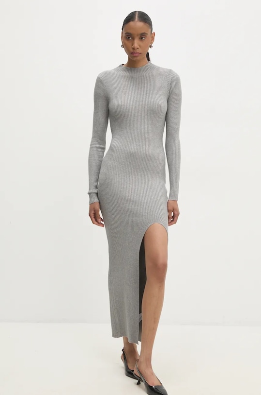 Рокля Answear.LAB еластичен сив mc.008.ios