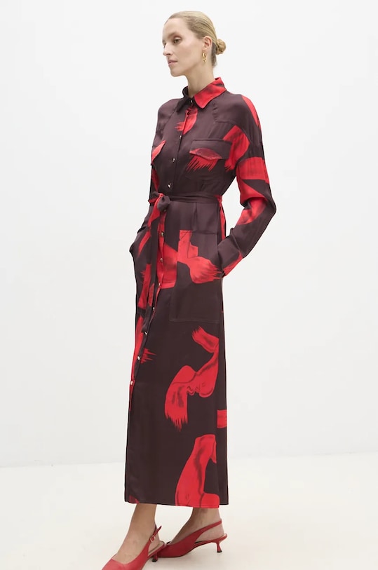 Haljina Answear Lab casual crvena d925320400.ims