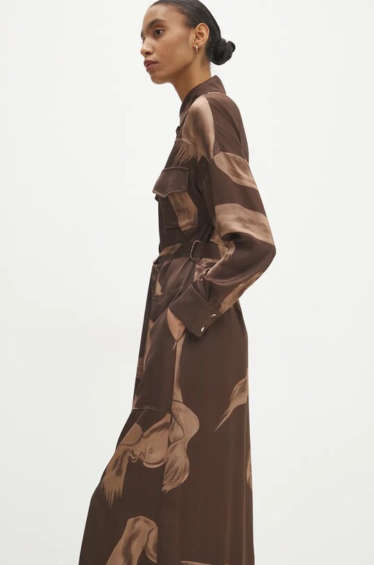 Šaty Answear.LAB hnědá d925320400.ims