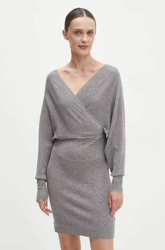 Šaty Answear.LAB 5147.IKK šedá