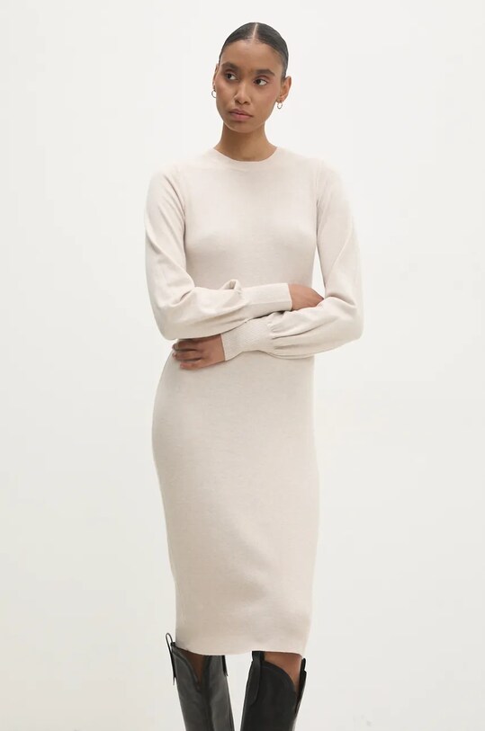 Платье Answear.LAB AC19218.hos бежевый WZ24