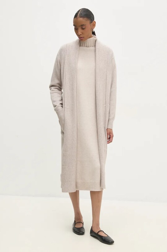 Answear Lab rochie W2123.hos bej WZ24