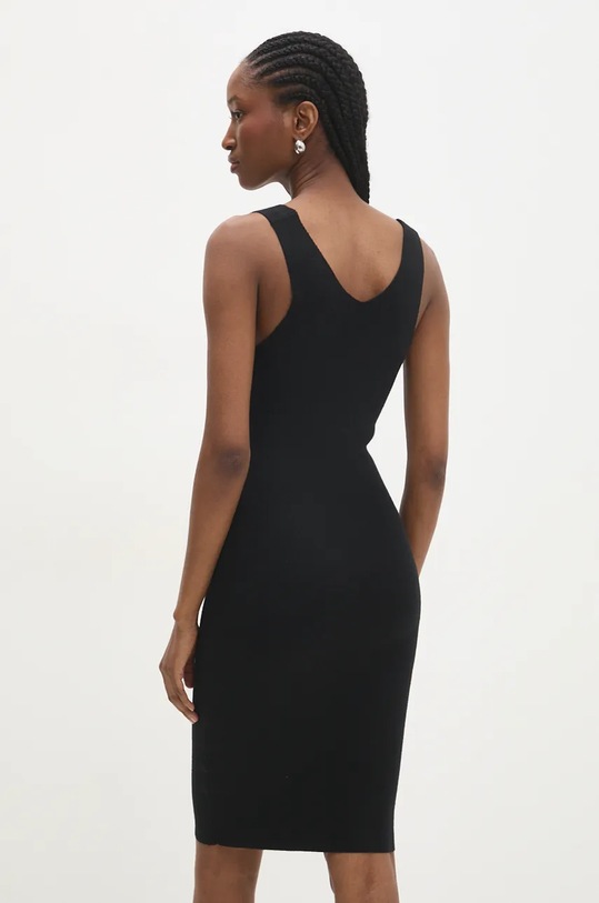 Answear Lab rochie și pulover negru MG58978AB.hlk