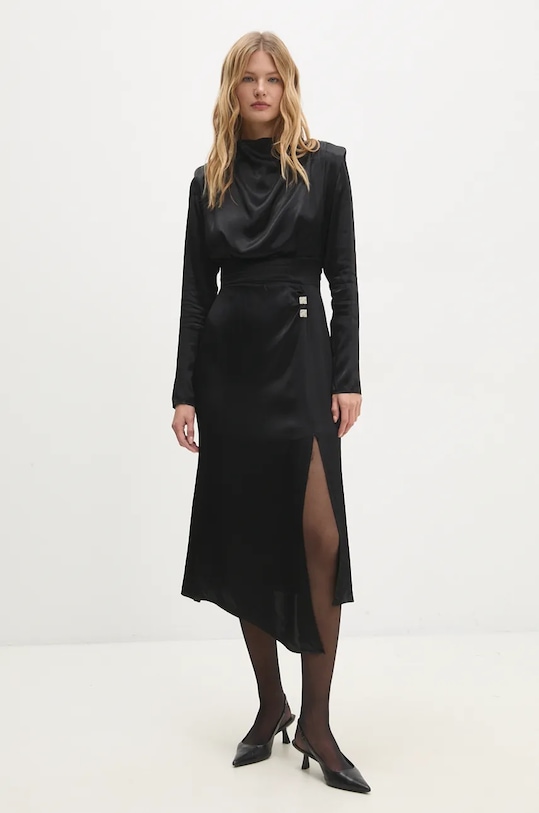 Šaty Answear.LAB 204.tos černá WZ24