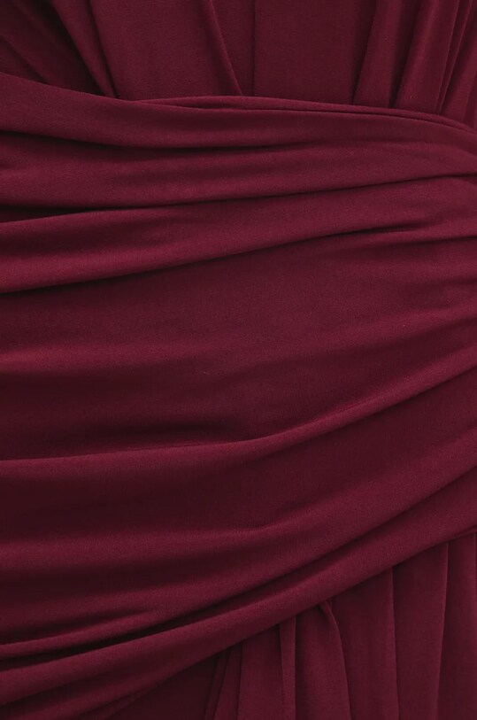Answear Lab rochie 1251.tos burgundia