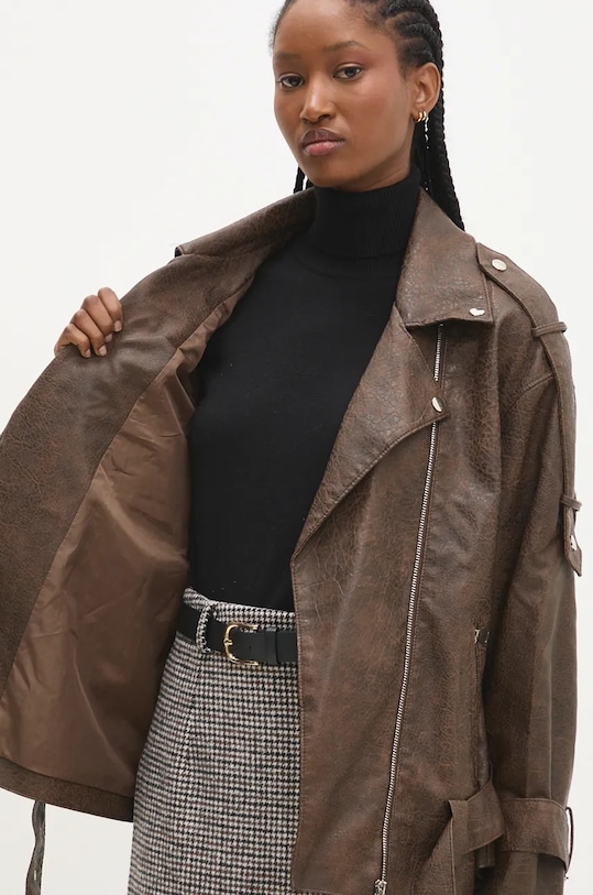 Δερμάτινο μπουφάν Answear.LAB s6658.ILK
