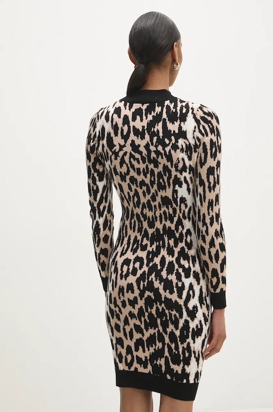 Odzież Answear.LAB sukienka MC9187.fos beżowy