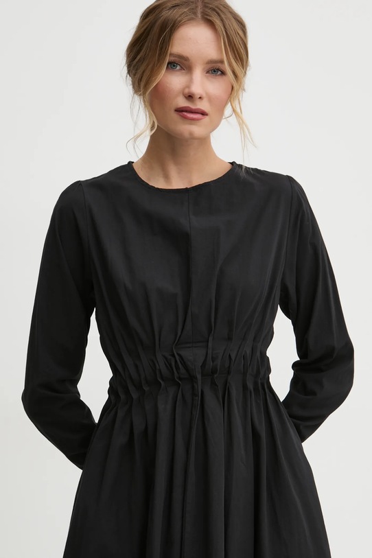 Pamučna haljina Answear.LAB sng.28.tos crna