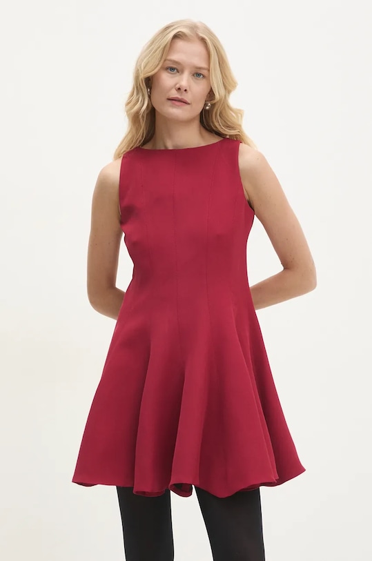 Haljina Answear.LAB mini crvena 5177.ilk