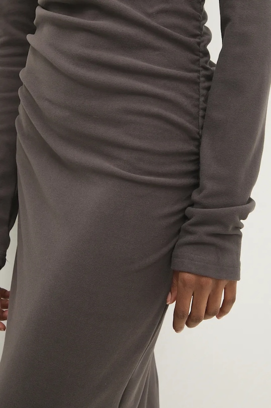 Haljina Answear.LAB 5138.ilk siva