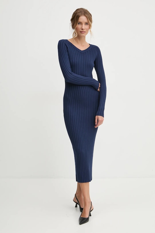 Šaty Answear.LAB mini námořnická modř hl037.ios