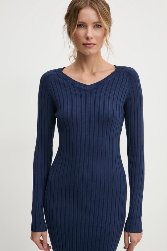 Šaty Answear.LAB hl037.ios námořnická modř