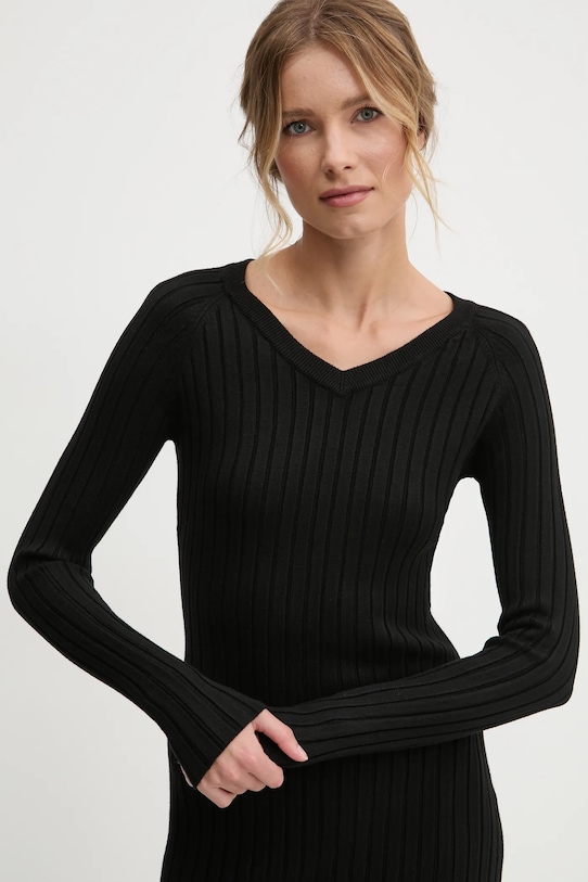 Answear.LAB sukienka hl037.ios czarny