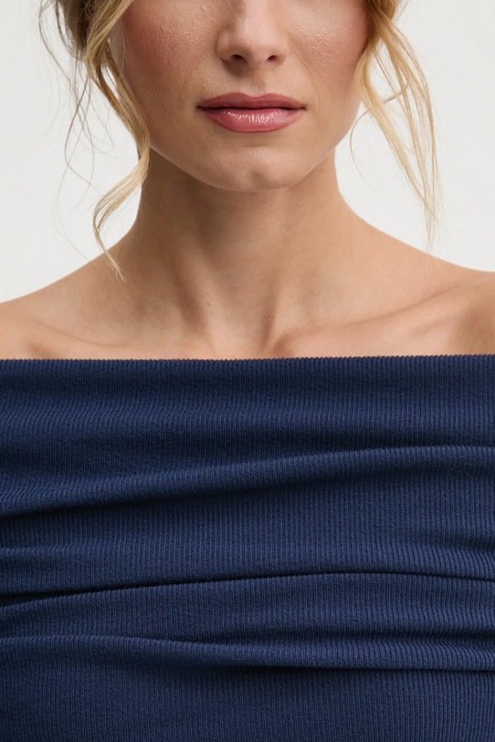 Answear.LAB sukienka hl041.ios granatowy