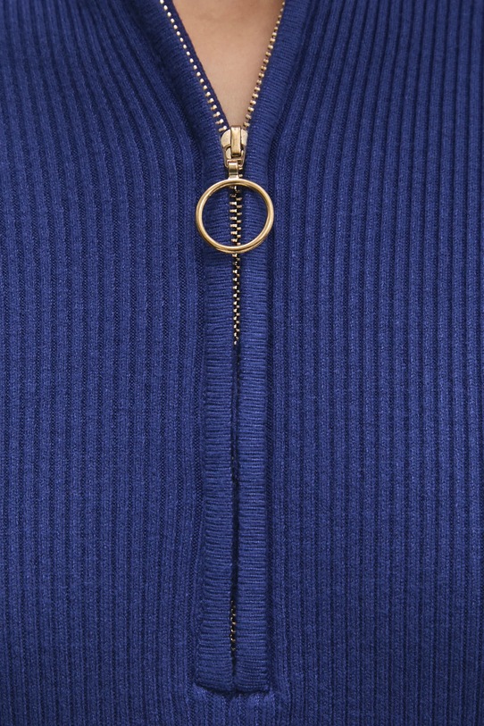 Answear Lab rochie de cașmir ASF2480.flk albastru