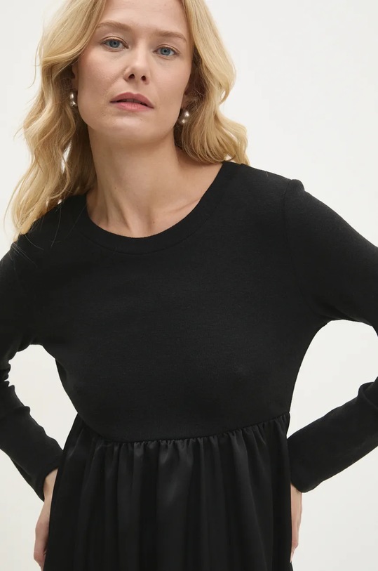 Сукня Answear.LAB 53655.ilk чорний