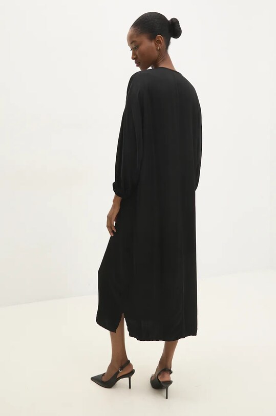 Odzież Answear.LAB sukienka 8515.ilk czarny