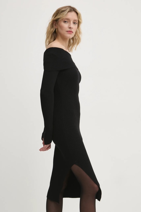 Answear Lab rochie 6340.hos negru WZ24