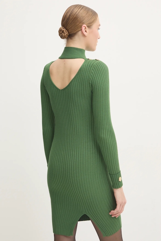 Odzież Answear.LAB sukienka W0106AB.hms zielony