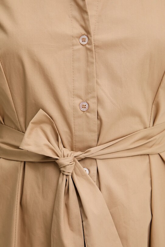 Answear Lab rochie din bumbac 3922.iak bej