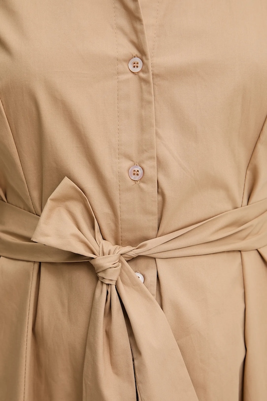 Answear Lab rochie din bumbac 3922.iak bej
