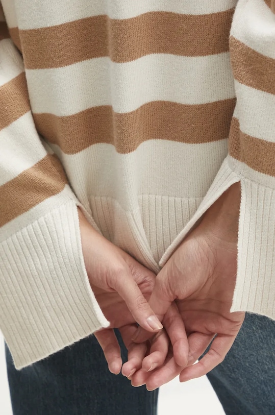 Answear Lab pulover LK.162MINNAA.ums bej