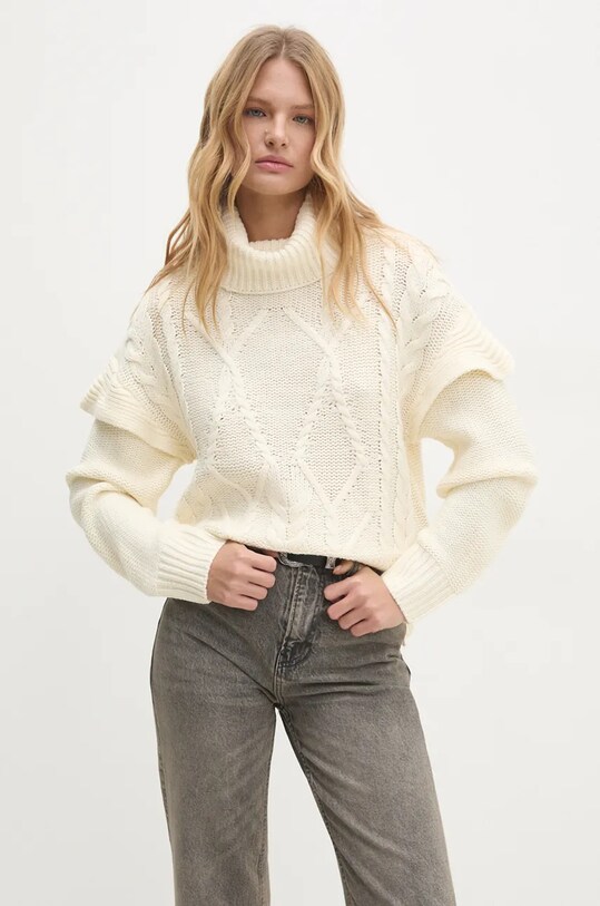 Answear.LAB sweter beżowy LK.230CINDY.ums