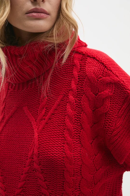 Answear.LAB sweter LK.230CINDYA.ums czerwony