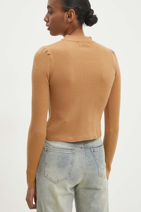 Odzież Answear.LAB sweter LK.248RIGBYCROPC.ums brązowy