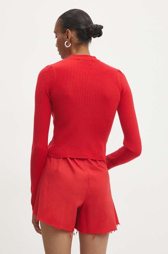 Îmbrăcăminte Answear Lab pulover LK.248RIGBYCROPF.ums rosu