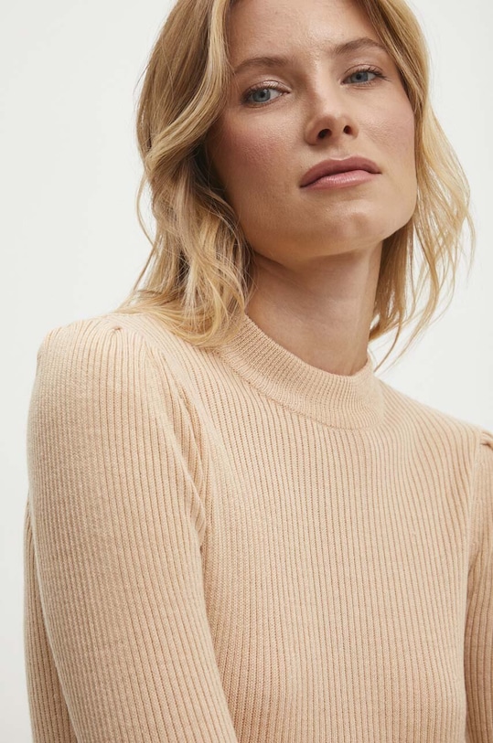 Answear.LAB sweter beżowy LK.248RIGBYCROPH.ums