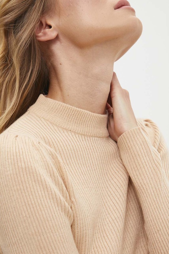 Answear.LAB sweter LK.248RIGBYCROPH.ums beżowy