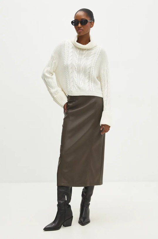 Answear Lab pulover LK.274JENS.ums bej WZ24