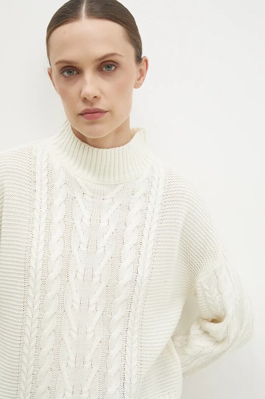 Светр Answear.LAB білий LK.274SAZZA.ums