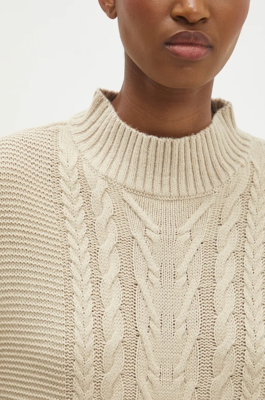 Answear.LAB pulóver LK.274SAZZAA.ums bézs