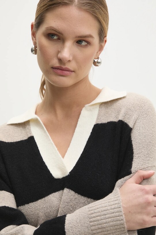 Светр Answear.LAB коричневий LK.510DITTO.ums