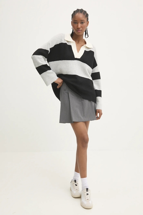 Answear.LAB sweter LK.510DITTOA.ums szary WZ24