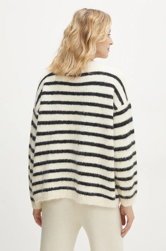 Answear Lab pulover de lana WF5224.ums bej WZ24