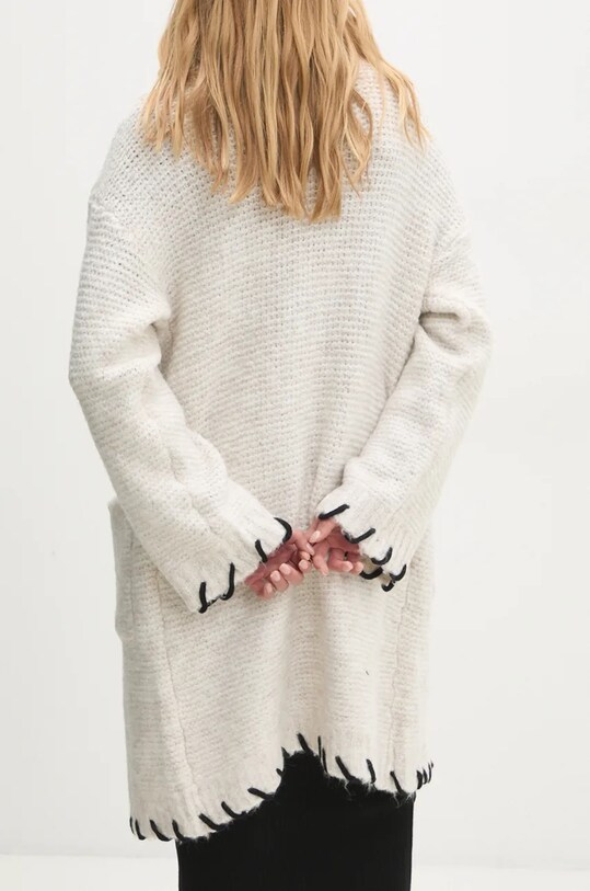 Îmbrăcăminte Answear Lab cardigan de lana WF5272.ums gri