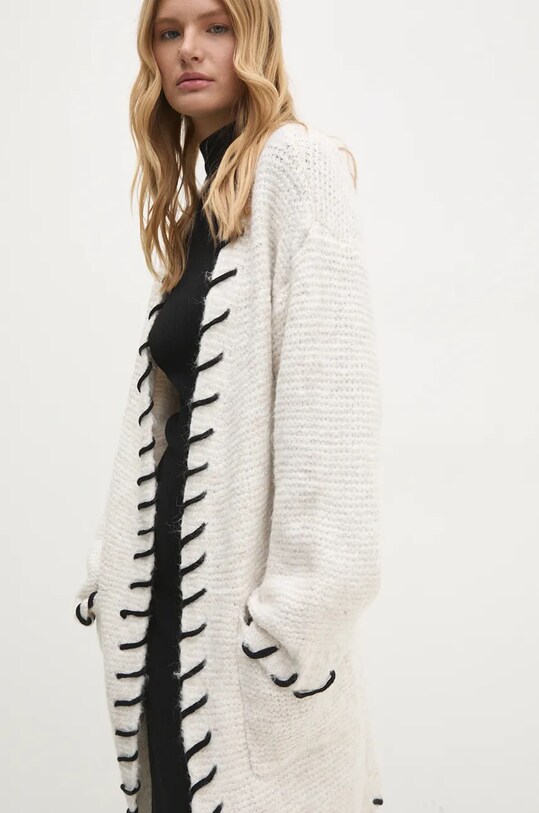 Answear Lab cardigan de lana WF5272.ums gri